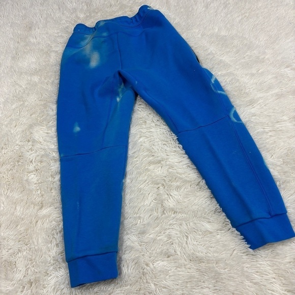 Nike youth TECH FLEECE JOGGER PANTS hand bleached Size Large - Picture 13 of 16